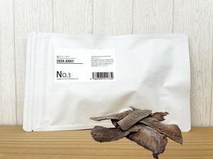 無添加［本州鹿のジャーキー］ヒューマングレードのHonshu deer jerky