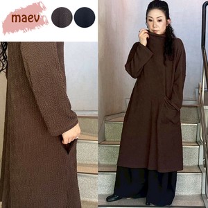 洋装/连衣裙 新商品 2025年 重褶领 高领