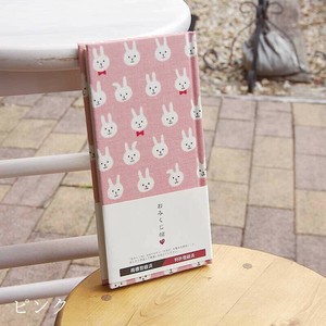 おみくじ帳/おみくじ帖　うさぎフェイス(ピンク)