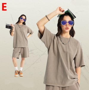 Tシャツ 半袖 ラウンドネック 夏 無地 快適 男女兼用 ファッション 1点 MBQ3311