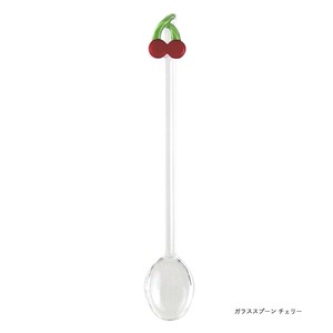 （取り寄せ品）ﾌﾙｰﾂﾓﾁｰﾌ ｶﾞﾗｽｽﾌﾟｰﾝ ﾁｪﾘｰ