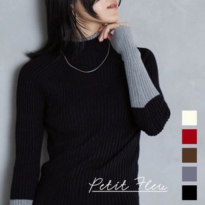 Pre-order Sweater/Knitwear Color Line Knit Pullover