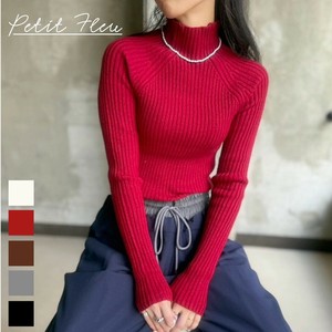 Pre-order Sweater/Knitwear Knit Pullover High-Neck