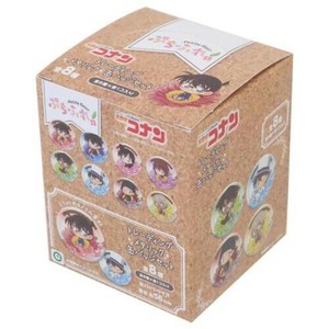 名探偵コナン トレーディングメタリックカンバッジ 全8種 8個入セット ぷちふれ