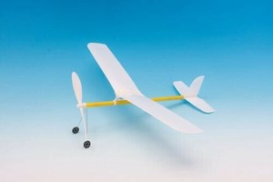 ゴム動力模型飛行機ハヤブサ R-7 000056700