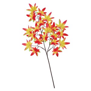 秋装飾品　もみじスプレー59cm（造花）6本
