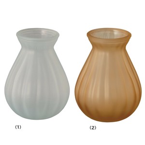 秋装飾品　フロストラインバブル　フラワーベース