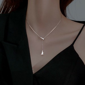 韓国　ネックレス ネックレス レディース　ネックレス シルバー925　メッキ ネックレス シルバー