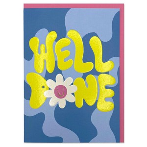ラズベリーブロッサム グリーティングカード　Well done【イギリス製】
