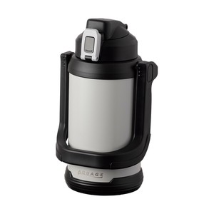 【保冷専用】AQUAGE アクア—ジュ ダイレクトジャグボトル　スポーツ ボトル 2.0L グレー ADJB-2000GY