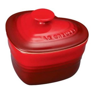 ル・クルーゼ(Le Creuset)　ラムカン・ダムールS　フタ付　Cレッド　910031-10　RLM3902
