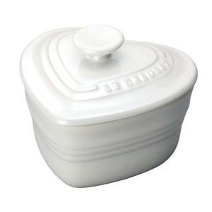 ル・クルーゼ(Le Creuset)　ラムカン・ダムール　フタ付　ホワイトL　910031-00　RLM3809