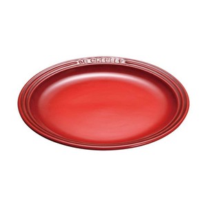 ル・クルーゼ(Le Creuset)　ラウンド・プレート・LC　Cレッド　910140-19　RLK0901
