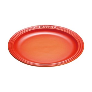 ル・クルーゼ(Le Creuset)　ラウンド・プレート・LC　オレンジ　910140-23　RLK0907
