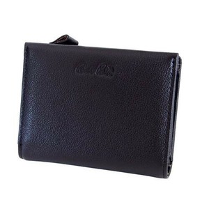 Arnold Palmer アーノルドパーマー 二つ折り財布 ビッグエンボス 牛革 L字型ジッパー ダークブラウン