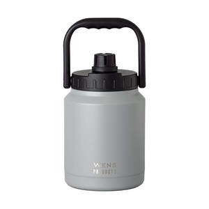 WENS PRODUCTS 　ワイドジャグ　大容量　真空断熱　1900ml　グレー　AWJB-1900GY