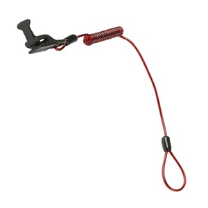 コイル状ハードハットストラップ (非導電) 最大荷重0.5kg