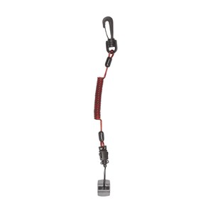 コイル状Eストラップ ポリクリップ付 (非導電) 最大荷重0.5kg