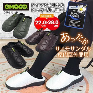 ジームード あったか サーモサンダル スリッパ つっかけ ルームシューズ オフィス履き サボ クロッグ