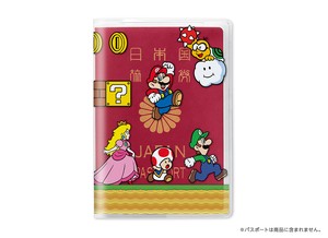 スーパーマリオ　パスポートカバー（マリオキャラクターズ）