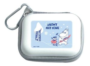 ムーミン  SNOWY WAY HOME ガジェットポーチ SSブルー MMN-275BL