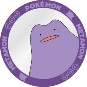 ポケットモンスターMagSafe対応メタルステッカーメタモン PKE-15C