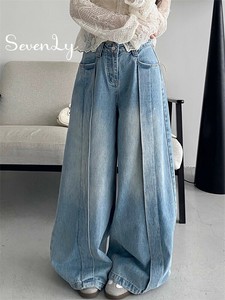 人気商品 韓風デザイン デニムパンツ レディース「2025新作」