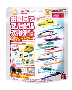 びっくらたまご　お風呂でアソビークル入浴剤〜つながる!しんかんせん編4〜