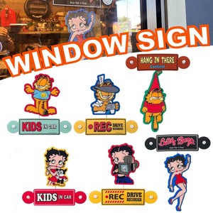 【ゆらゆら〜可愛い！】【CAR SIGN☆】 WINDOW SIGN スイングサイン セーフティサイン◾️ウィンドウサイン