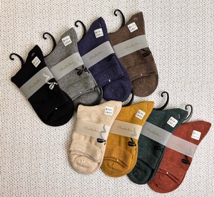 Crew Socks Antibacterial Finishing Back Ribbon Limited [A/W NEW]