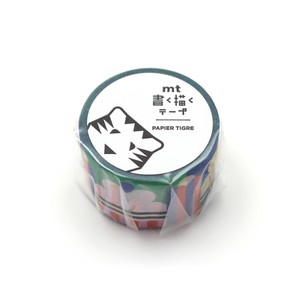 【カモ井加工紙】mt 書く描くテープ　PAPIER TIGRE 　ICE　/  マスキングテープ