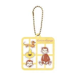 Key Ring Curious George Yellow