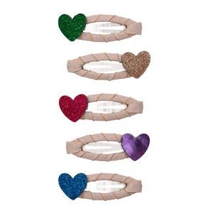 【MIMI&LULA】 Jazzy heart mini clic clacs