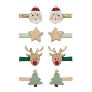 【MIMI&LULA】Santa & rudolph mini clips