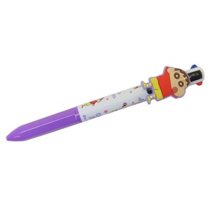 【ボールペン】クレヨンしんちゃん マスコット付き4色ボールペン しんのすけ