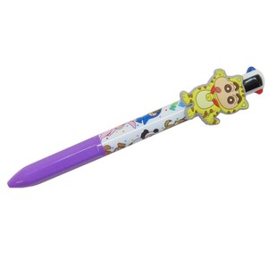 【ボールペン】クレヨンしんちゃん マスコット付き4色ボールペン ネコしんちゃん