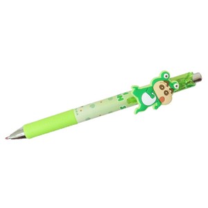 【ペン】クレヨンしんちゃん マスコット付きゲルペン カエルしんちゃん グリーン