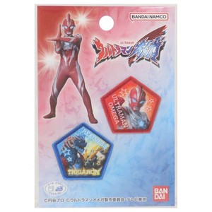 【ワッペン】ウルトラマンオメガ ミニアイロンパッチシール2枚セット