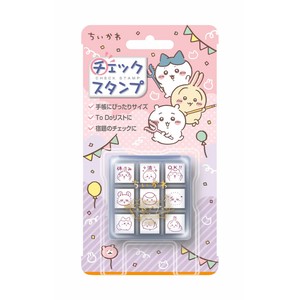 チェックスタンプ　ちいかわ　パーティ