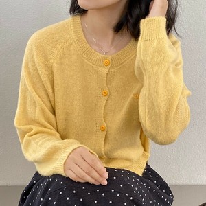 u29179 8色 シンプル 長袖 ニット カーディガン レディース ウール 刺繍 着回し 2025秋新作