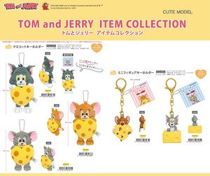 【9月7日締切】トムとジェリー マスコットキーホルダー ミニフィギュアキーホルダー (MM)