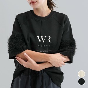 【2025/AW/新作】〈トップス〉季節の変わり目を心地良く、ロングシーズン活躍◎超軽量リブ切替半袖PO