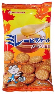【野村煎豆加工店】ミレービスケット　メープル風味　120g