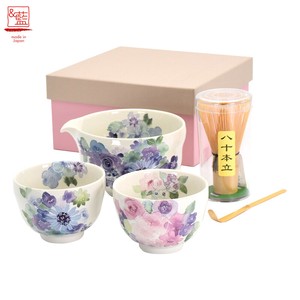 Mino ware Japanese Teacup Japanese Tableware Gift Pottery Ceramic Indigo Made in Japan