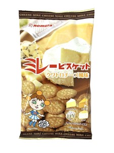 【野村煎豆加工店】ミレービスケット　クワトロチーズ風味　120g