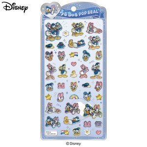 ■2025AW　先行予約■　Disney　うるちゅるポップシール　ドナルド＆デイジー