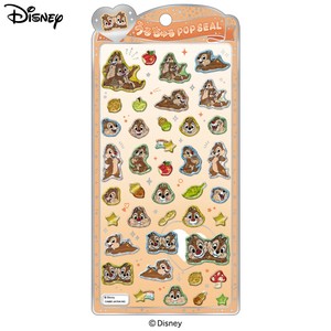 ■2025AW　先行予約■　Disney　うるちゅるポップシール　チップ＆デール