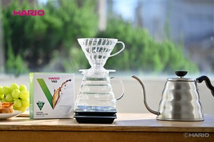 数量限定『HARIO』 発売20周年特別仕様 V60 透過ドリッパークリア VDR-01/02-T（ハリオ）