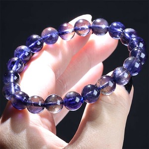 Gemstone Bracelet Amethyst Lite 9mm
