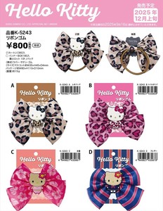 【予約品】サンリオキャラクターズ リボンゴム《 9/15(月) 予約〆切り》